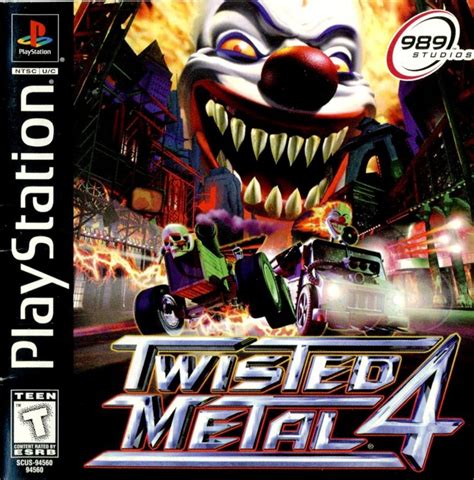 twisted 4 metal ps box art|twisted metal game archive.